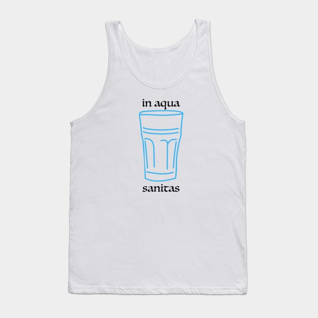 In aqua sanitas Tank Top by Gamakaka Design